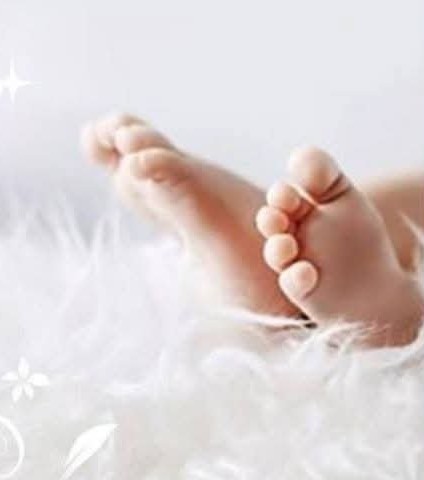 Des pieds de bébé